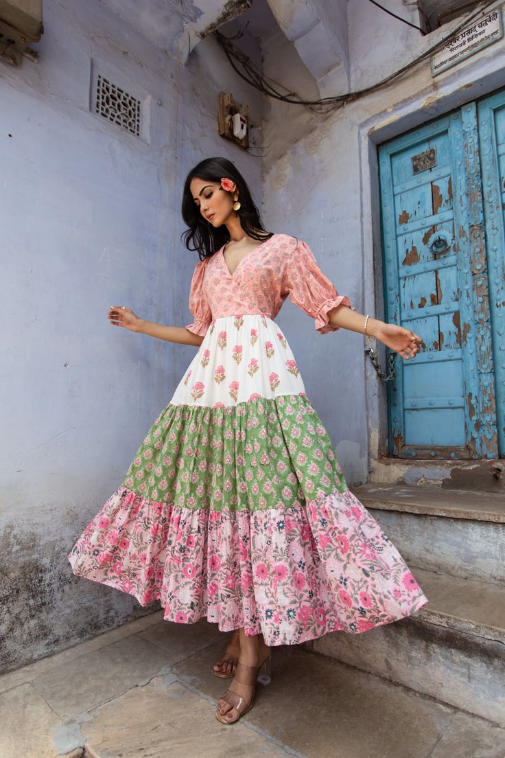 Organic Cotton Ethical Sustainable Sundress Women Maxi Dress